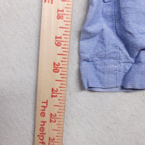 Elisabeth Casual Button Zip Chino Short Shorts Womens Size 16 Blue - Picture 4 of 9